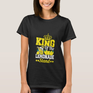 Men Funny King of the Lemonade Stand Lemon Citrus T-Shirt