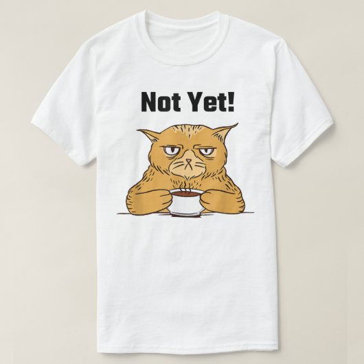 Men Funny Morning Kaffee TShirt T - Shirt (Design vorne)