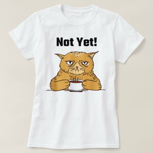 Men Funny Morning Kaffee TShirt T - Shirt (Design vorne)