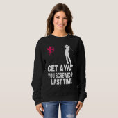 Men Get Away Cupid You Screwed Up Last Time Anti V Sweatshirt (Vorne ganz)