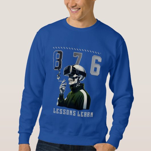 Men Gorilla Boss Lessons Learn Sweatshirts (Vorderseite)