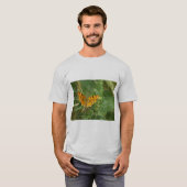 Men Gray Butterfly T-Shirt (Vorne ganz)