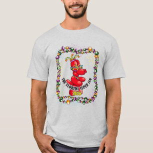Men Gray Shirt mit einem Logo vorne!