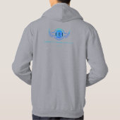Men Gray Sweatshirt - Institut für Embrace Learnin (Rückseite)