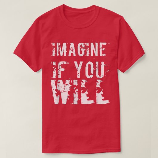 Men Imagination Graphic Postivity Novelty Vi T-Shirt (Design vorne)