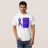 Men Indigo Ribbon T-Shirt-Shirt T-Shirt (Vorne ganz)