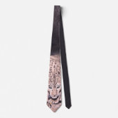 Men Leopard Neck Tie Krawatte (Vorderseite)