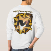 Men Long Sleeve T - Shirt von MYETV - 15 Jahre (Rückseite)