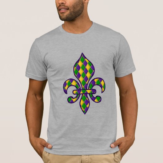 Men Mardi Gras Shirt (Vorderseite)