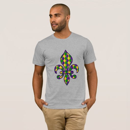 Men Mardi Gras Shirt (Vorne ganz)