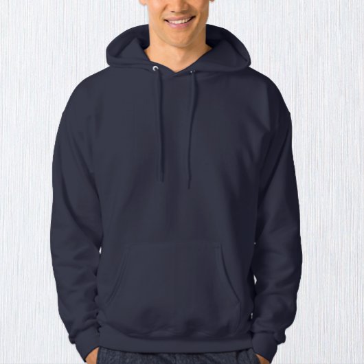 Men Navy Blue Fashion Hoodie / Anpassen
