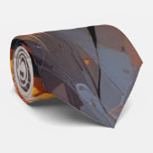 Men Neck Tie - Tiger Krawatte (Gerollt)
