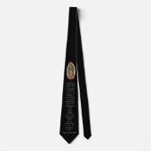 Men Neck Tie Virgen De La Guadalupe Neck Tie Krawatte (Vorderseite)