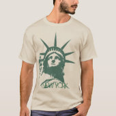 Men New York Shirt Statue of Liberty T - Shirt (Vorderseite)