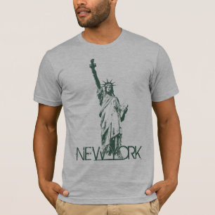 Men New York T - Shirt Statue of Liberty Shirts