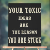 Men Novelty Shirt Black Vintag Quote Classic Acrylschild (Neutral)