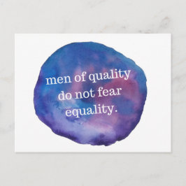 Men of Quality Postcard Postkarte