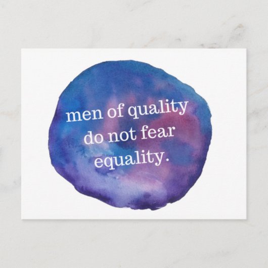 Men of Quality Postcard Postkarte (Vorderseite)