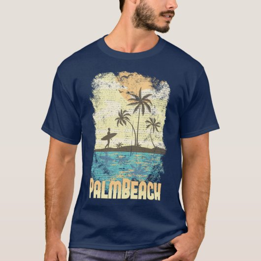 Men Palm Beach T - Shirt (Vorderseite)