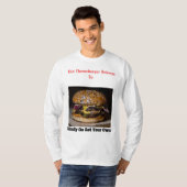 Men Personalisiert Cheeseburger T Shirt (Vorne ganz)