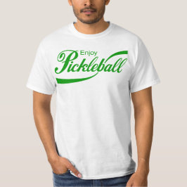 Men Pickleball T - Shirt: "Enjoy Pickleball" T-Shirt