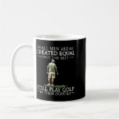 Men Play Golf Eighties 80 Funny Golfer Golfing Kaffeetasse (Links)