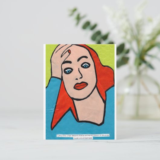 Men! Postcard Postkarte (Stehend Vorderseite)