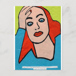 Men! Postcard Postkarte