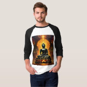 Men’s Buddha Logo T-Shirt | Peace & Meditation Des (Vorne ganz)