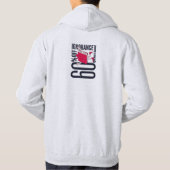Men’s Funny 60% Off Ignorance Book Lover Hoodie (Rückseite)