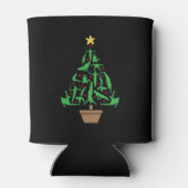 Men’s Gymnastics Christmas Tree Dosenkühler (Rückseite)