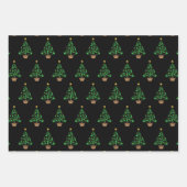 Men’s Gymnastics Christmas Tree Geschenkpapier Set (Vorderseite)