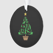 Men’s Gymnastics Christmas Tree Ornament (Vorderseite)