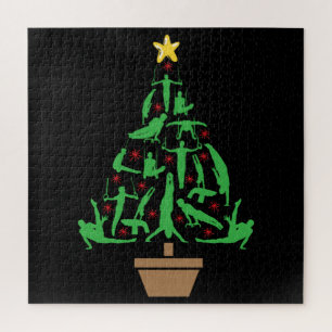Men’s Gymnastics Christmas Tree Puzzle