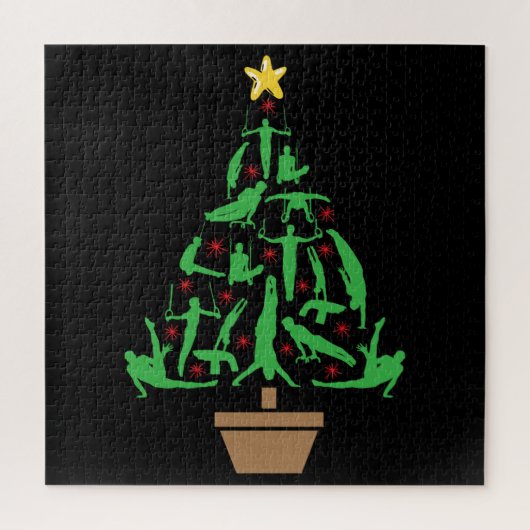 Men’s Gymnastics Christmas Tree Puzzle (Vertikal)
