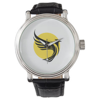 Men’s Hand Watch Phoenix Design Stylish Analog  Armbanduhr