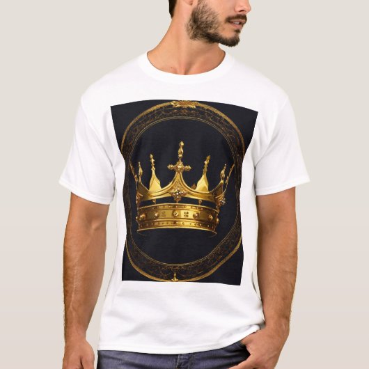 Men’s King Logo T-Shirt | Crown Royal Style Tee (Vorderseite)