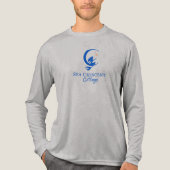 Men’s logo long sleeve Tri-Blend shirt (Vorderseite)