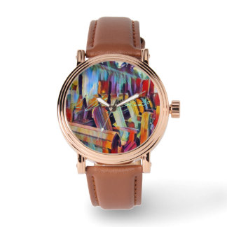 Men’s Rose Gold Vintage Watch Armbanduhr