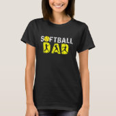 Men s Softball Dad  Dad T-Shirt (Vorderseite)