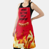 Men Sausage Red King of the Grill Koch GRILLEN Sch Schürze (InSitu)