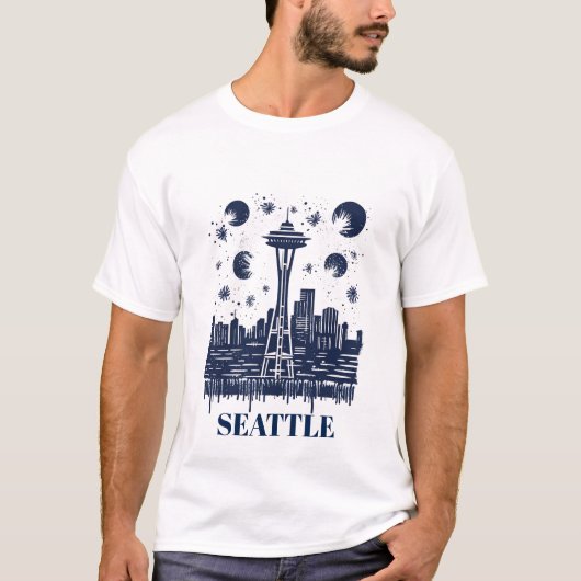 Men-Seattle-T - Shirt (Vorderseite)