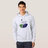 Men-Shirt - Modern Lake Logo (Groß) Hoodie (Vorne ganz)