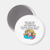 MEN sind wie Unterwäsche Magnet (Vorderseite/Rückseite)