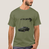Men SRT Hellcat T - Shirt - Dodge Challenger Muscl (Vorderseite)