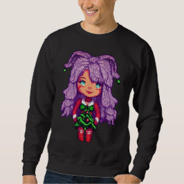 Men Sweatshirt Purplehair
