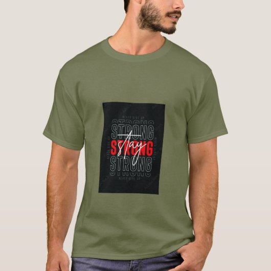 MEN T SHIRT CLASSIC/STARKES DESIGN (Vorderseite)