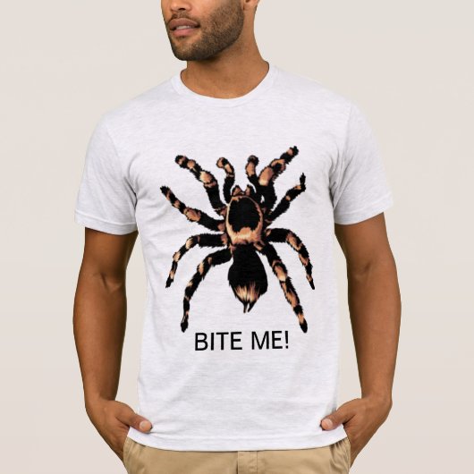 Men Tarantula Bella Leinwand T - Shirt (Vorderseite)