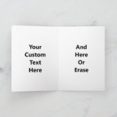 Men Tennis Player Coach Minimalistischer Geburtsta Karte (Innenseite)