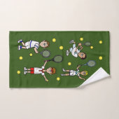 Men Tennis Players Handtuch (Handtuch)